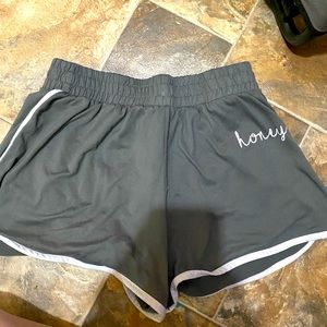 Gray sleep shorts, very comfortable and breathable size medium
